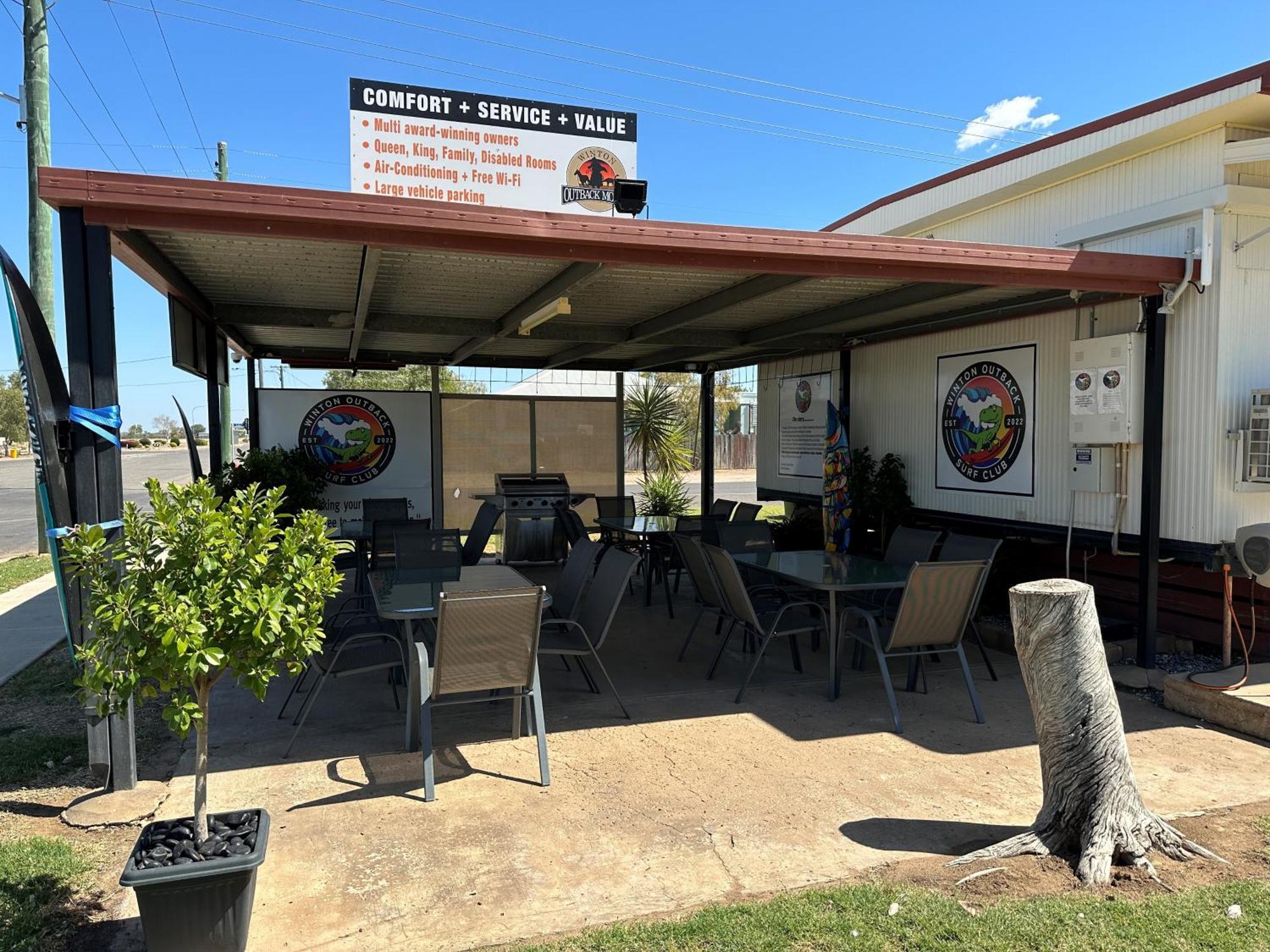 Winton Outback Motel Exterior foto